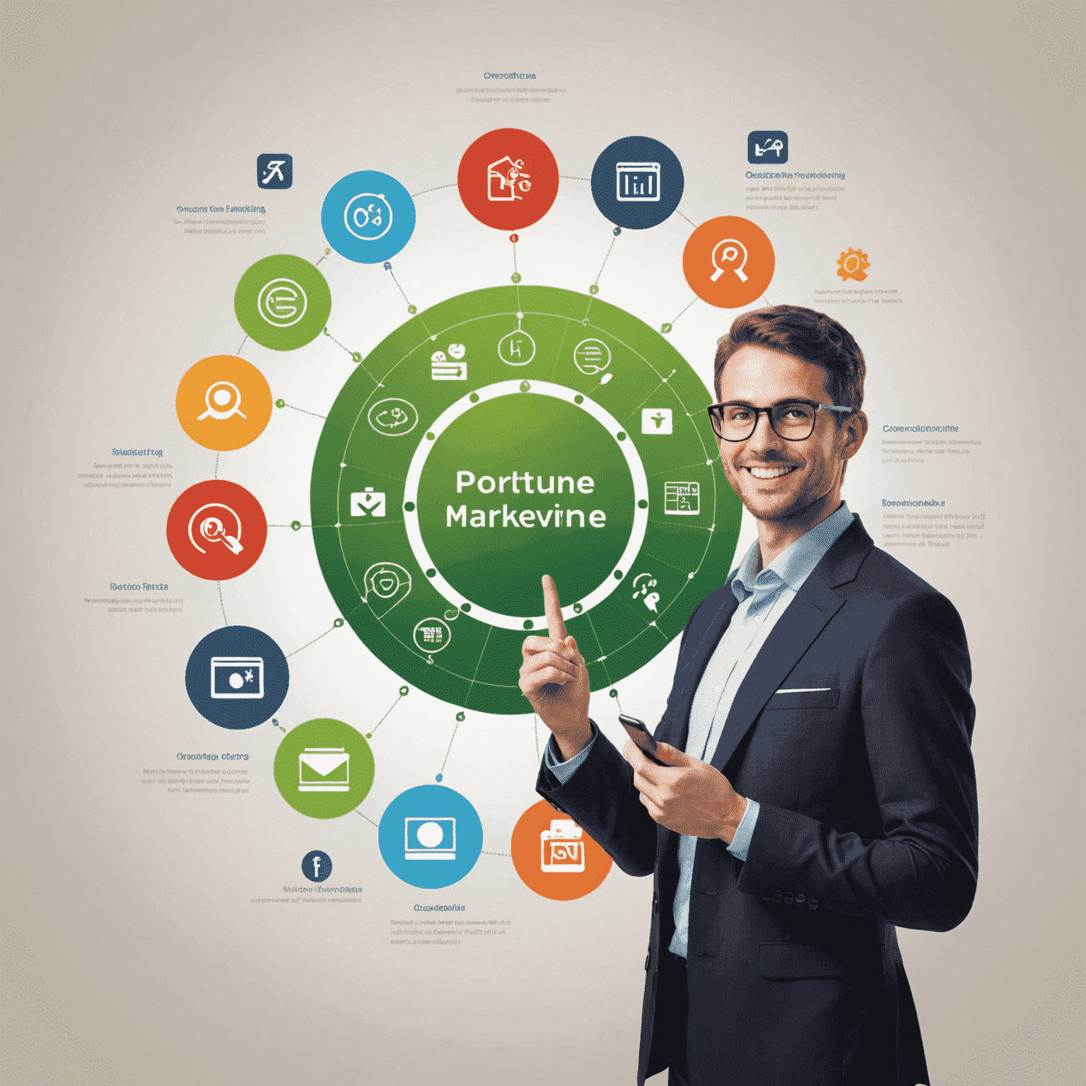 A visual representation of personalized marketing strategies, showing targeted ads and content tailored to individual user preferences and behaviors.